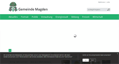 Desktop Screenshot of magden.ch